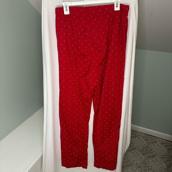 Tommy Hilfiger Logo Red Men's Lounge Sleepwear pants Size Large - Picture 4 of 7
